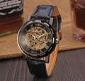 Часы-Скелетон Winner Skeleton Black купить — интернет магазин Master-watches