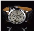 Часы-Скелетон Winner Classic Silver купить — интернет магазин Master-watches
